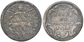 Clemente XII (1730-1740) Grosso 1736 An. VII - Munt. 139 AG (g 1,25) NC
BB