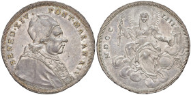 Benedetto XIV (1740-1758) Scudo 1753 An. XIV - Munt. 44 AG (g 26,48) NC
qFDC