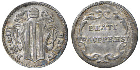 Benedetto XIV (1740-1758) Mezzo grosso An. III - Munt. 143 AG (g 0,59) R
SPL-FDC