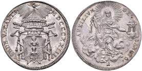 Sede Vacante (1823) Bologna - Mezzo scudo 1823 - Munt. 5 AG (g 13,25)
qFDC/FDC
