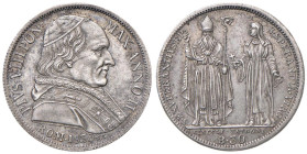 Pio VIII (1829-1830) 30 Baiocchi 1830 An. II - Munt. 2 AG (g 7,93) R
qFDC