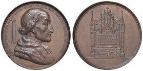 BELGIO Medaglia 1836 Morte del canonico di Ghothals di Gand - Opus: F. de Hondt (g 34,84 - Ø 43 mm) Punzone "D" sul contorno.
qSPL
