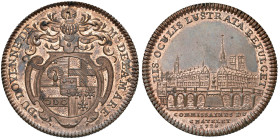 FRANCIA Medaglia 1723 Doyenne Delamere commissari di Chatelet - CU (g 10,82 - Ø 31 mm) R Probabile appiccagnolo rimosso.
FDC