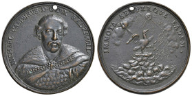 POLONIA Michael Kazimierz Radzwill (1609-1672) Medaglia senza data - AE (g 42 - Ø 48 mm) R Fusione postuma. Forata.
SPL