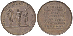 CHIAVARI Medaglia 1891 Centenario fondazione Società Economica - Opus: F. Putinati AG (g 54,00 - Ø 47 mm)
qFDC