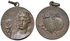 COMO Medaglia 1918 Croce rossa italiana sezione di Como - Opus: Clerici AE (g 13,86 - Ø 31 mm) Appiccagnolo.
SPL-FDC