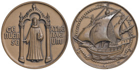 GENOVA Medaglia senza data Università di Genova - Opus: P. Morbiducci AE (g 48,79 - Ø 50 mm) Lieve colpetto al bordo
SPL-FDC