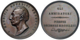 FIRENZE Maurizio Bufalini (1787-1875) Medaglia 1863 in onore del medico cesenate - Opus: A. Pieroni AE (g 72,63 - Ø 50 mm)
FDC