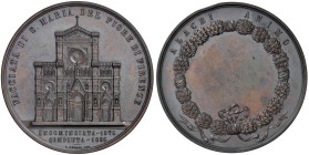 FIRENZE Medaglia 1886 Facciata Santa Maria in Fiore - Opus: L. Giorgi AE (g 87,95 - Ø 56 mm) Colpo al bordo
SPL-FDC