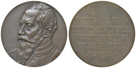 Luigi Lucatello (1863-1926) Medaglia 1925 Rettore Università di Padova - Opus: EB Stabilimento Johnson AE (g 99 - Ø 60 mm)
SPL-FDC