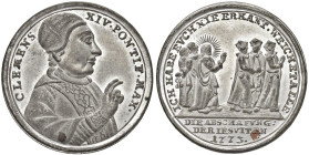 Clemente XIV (1769-1774) Medaglia 1773 Abolizione dell'ordine dei Gesuiti - MA (g 9,70) Macchietta.
FDC