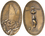 Paolo VI (1963-1978) Medaglia 1965 Anno sacro - Opus: E. Senesi AE (g 108 - 79x49 mm) Box originale.
FDC