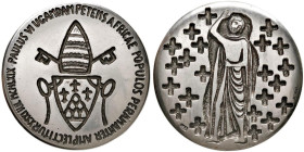 Paolo VI (1963- 1978) Medaglia 1969 Visita in Uganda - Opus: Rui - AG (g 48,06 - Ø 44 mm)
M.di SPL