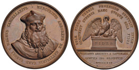 Mercurino Arborio (1465-1530) Medaglia 1845 a ricordo del cardinale - Opus: G. Ferraris AE (g 129 - Ø 65 mm)
FDC