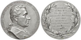 Mariano Rampolla del Tindaro (1843-1913) Medaglia 1912 25° Anniversiario creazione cardinale - Opus: FK AG (g 143 - Ø 67 mm) Modesti depositi
qFDC