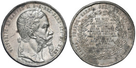 Vittorio Emanuele II (1849-1861) - Medaglia 1859 alleanza franco-sarda per l'indipendenza dell'Italia - Opus: F. Gaybard MB (g 48,82 - Ø 50 mm) Colpi ...