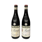 Piemonte Borgogno, Barolo Riserva 1947 Langhe Capsule e etichette con segni d’usura del tempo. Colore chiaro. Depositi. 2 bts - TS
n.a.