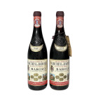Piemonte Marchesi di Barolo, Barolo Langhe 1969 1968 Capsule e etichette con segni d’usura del tempo. Colore chiaro. Depositi. 2 bts - BN
n.a.