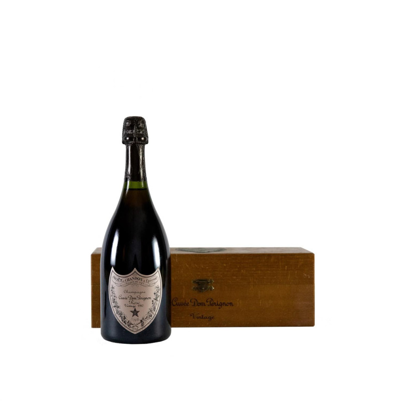 Champagne Dom Pérignon Rosé Vintage 1982 Champagne Etichetta e capsula in ottime...