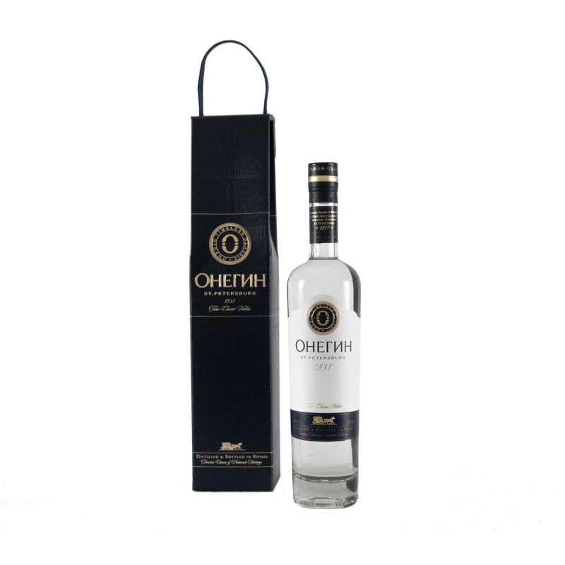 Distillati Onegin Fine Classic Vodka in confezione cartonata originale 1 bt - BN...