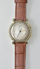 JAEGER-LECOULTRE Memovox Svegliarino, cassa in oro giallo da 34mm. Doppia corona di carica originale in oro giallo. Funzione sveglia. Dial argentè, in...