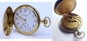 PATEK PHILIPPE Gondolo. Movimento n. 129515 a carica manuale. Doppia cassa in oro giallo18kt con diametro da 51mm. Numero esemplare 764 (inciso nello ...