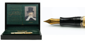 AURORA -Penna stilografica- Giuseppe Verdi Gran Galà. Edizione limitata 0798/1919. Corpo della penna e finiture cesellati in argento massiccio 925 e r...