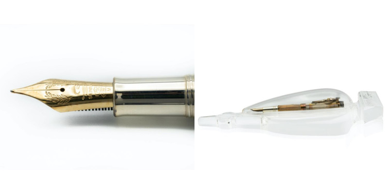 MONTEGRAPPA -Penna stilografica- Tribute to AYRTON SENNA. Edizione limitata 1319...