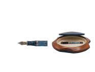 MONTEGRAPPA -Penna stilografica- Scienze e Nature. Edizione Limitata 0340/1912. Z-Nature. Corpo e cappuccio in argento massiccio 925 con incisioni in ...