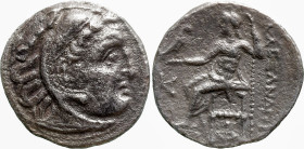 Greek
KINGS of MACEDON. Alexander III ‘the Great’ (336-323 BC). Struck under Antigonos I Monophthalmos (circa 310-301). Kolophon
AR Drachm (18mm 3.5...