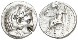 Greek
KINGS of MACEDON. Philip III Arrhidaios (323-317 BC). In the types of Alexander III. Babylon mint. Struck under Archon, Dokimos, or Seleukos I,...