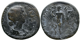 Roman Provincial
MYSIA. Kyzikos. Faustina II Augusta (147-175 AD)
AE Bronze (27.8mm 8.26g)
Obv: ΦΑVϹΤΕΙΝΑ ϹƐΒΑϹΤΗ. Draped bust of Faustina II, righ...