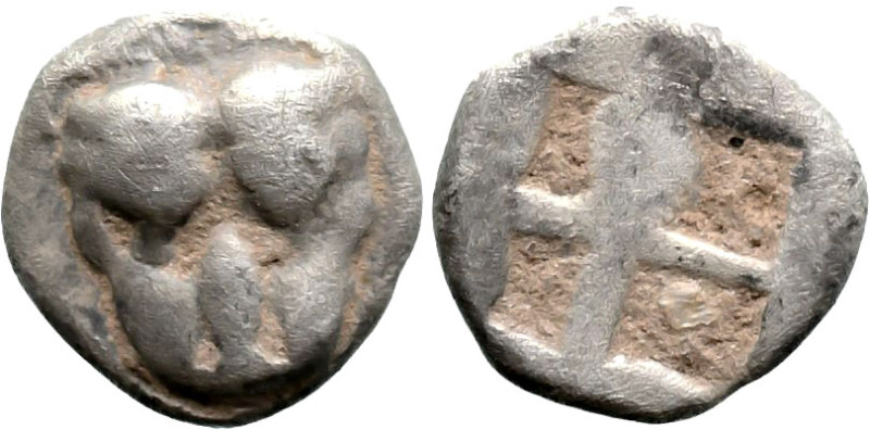 Greek
CIMMERIAN BOSPOROS. Pantikapaion. (Circa 470-460 BC).
AR Obol (8.1mm 0.6...