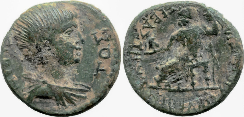 Roman Provincial
PHRYGIA. Sebaste. Nero (54-68 AD)
AE Bronze (17.7mm 4.43g)
O...