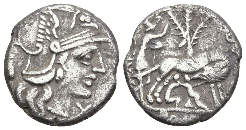 Roman Republican
Sex. Pompeius Fostlus (137 BC). Rome
AR Denarius (24mm 3.78g)...
