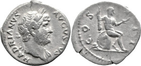Roman Imperial
Hadrian (117-138 AD). Rome
AR Denarius (19.4mm 3.12g)
Obv: HADRIANVS AVGVSTVS Laureate head of Hadrian to right, with slight drapery...