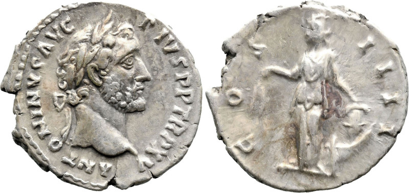 Roman Imperial
Antoninus Pius (138-161 AD). Rome
AR Denarius (18.4mm 3.11g)
O...