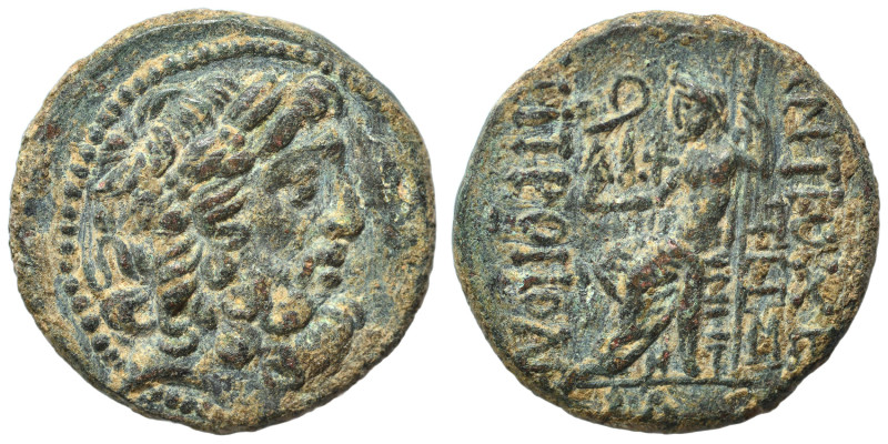SYRIA, Seleucis and Pieria. Antioch, 1st century BC. Ae (bronze, 7.72 g, 20 mm)....