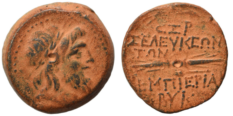 SYRIA, Seleukis and Pieria. Seleukeia Pieria, 2nd century BC. Ae (bronze, 9.22 g...