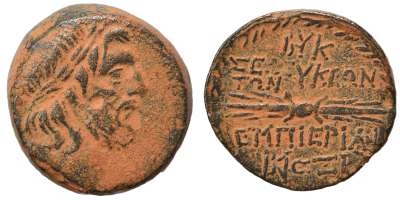 SYRIA, Seleukis and Pieria. Seleukeia Pieria, 2nd century BC. Ae (bronze, 9.16 g...