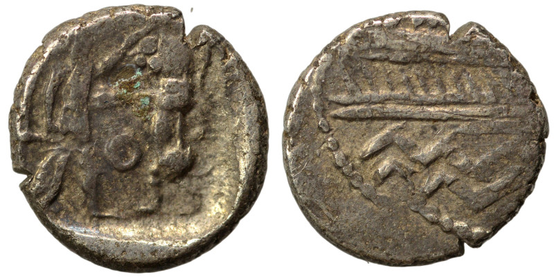 PHOENICIA. Sidon. Ba'alšillem II, circa 401-366 BC. 1/16 Shekel (silver, 0.71 g,...