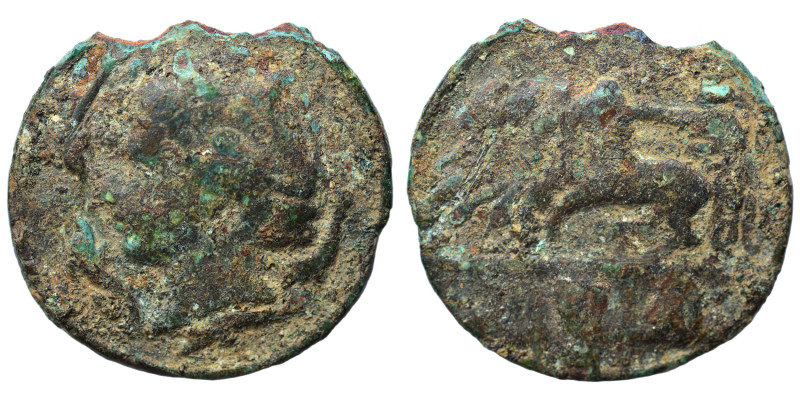 Greek. Ae (bronze, 6.79 g, 26 mm). Fine.