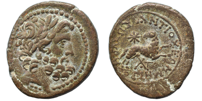 SYRIA, Seleukis and Pieria. Antioch. Pseudo-autonomous issue, time of Augustus, ...