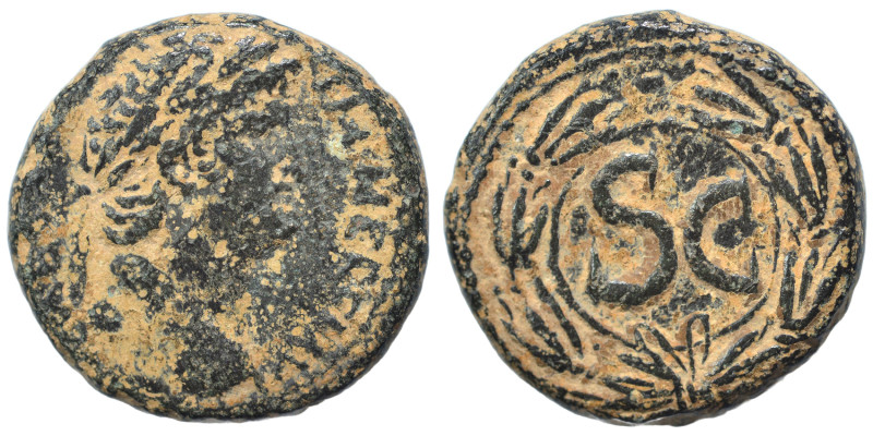 SYRIA, Seleucis and Pieria. Antioch. Nero, 54-68. Ae (bronze, 7.60 g, 20mm). Lau...