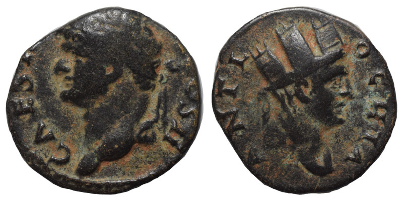 SYRIA, Seleucis and Pieria. Antioch. Domitian, as Caesar, 69-81. Semis (bronze, ...