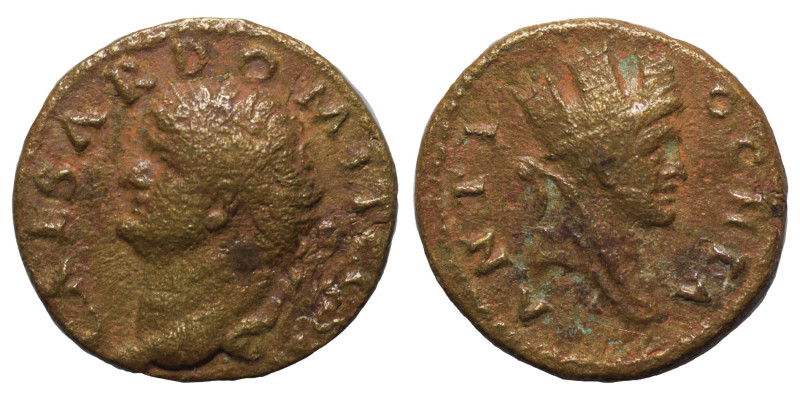 SYRIA, Seleucis and Pieria. Antioch. Domitian, as Caesar, 69-81. Semis (bronze, ...