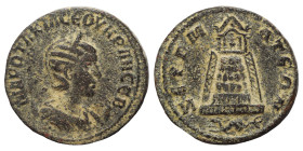 COMMAGENE. Zeugma. Otacilia Severa, Augusta, 244-249. Ae (bronze, 16.95 g, 30 mm). MAP ΩTAKIΛ CЄOVHPAN CЄB Draped bust right, wearing stephane and set...