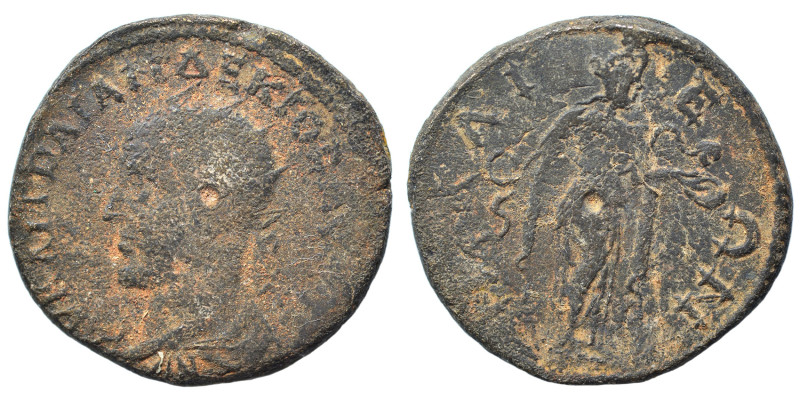 BITHYNIA. Nicaea. Trajan Decius, 249-251. Ae (bronze, 8.62 g, 25 mm). ΑΥ ΚΑΙ ΤΡΑ...