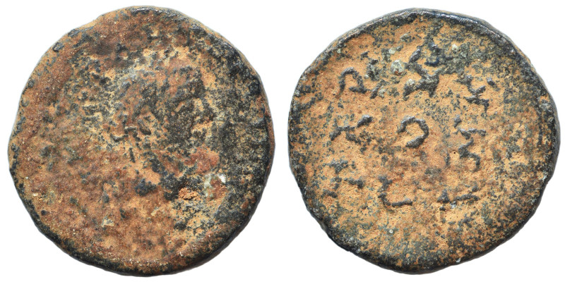 CILICIA. Tarsus. Elagabalus, 218-222. Ae (bronze, 3.53 g, 17 mm). ΑVΤ Κ Μ ΑV ΑΝΤ...