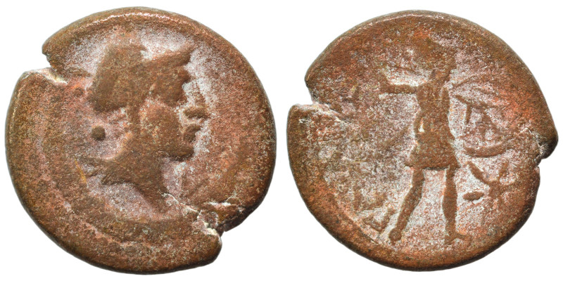 Provincial. Ae (bronze, 3.16 g, 17 mm). Nearly very fine.